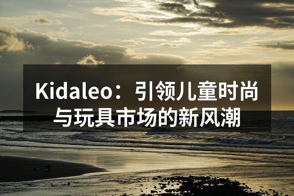 Kidaleo：引领儿童时尚与玩具市场的